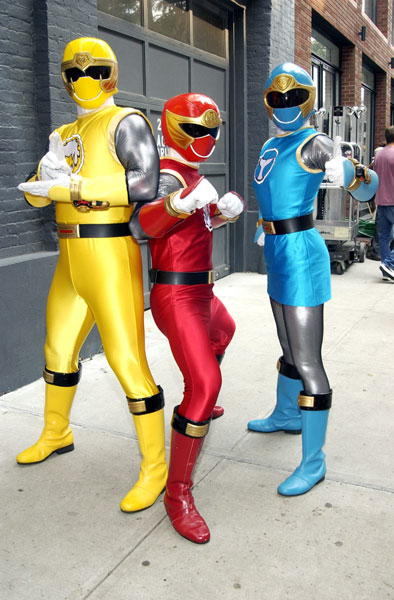 Power Rangers Murder Tired of riding Zords, they will kill you and steal your yacht.